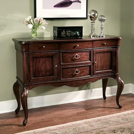 Sideboard with Wine Rack